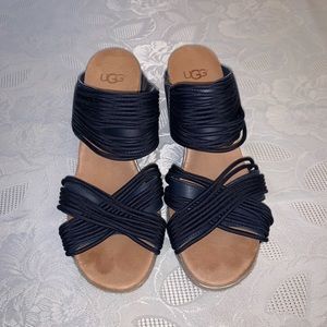 Ugg Australia Hilarie Racing Stripe Wedges